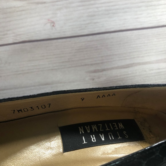 Stuart Weitzan Black Heels classic  Pumps - Picture 7 of 7